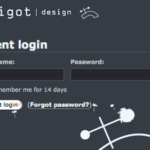 New 'client login' link