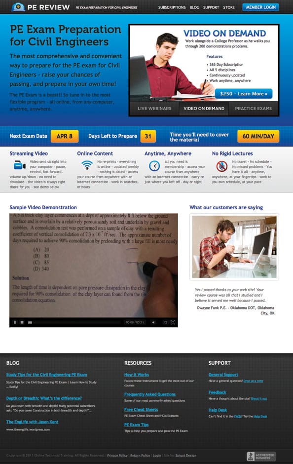 Portfolio Sample for PE Review
