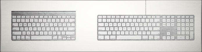 Apple Aluminum Keyboards - Wired & Wireless