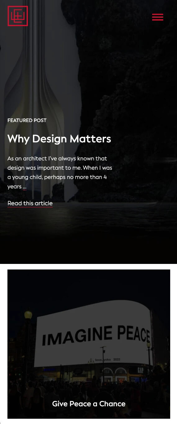 Elliott Workgroup website — Projects page
