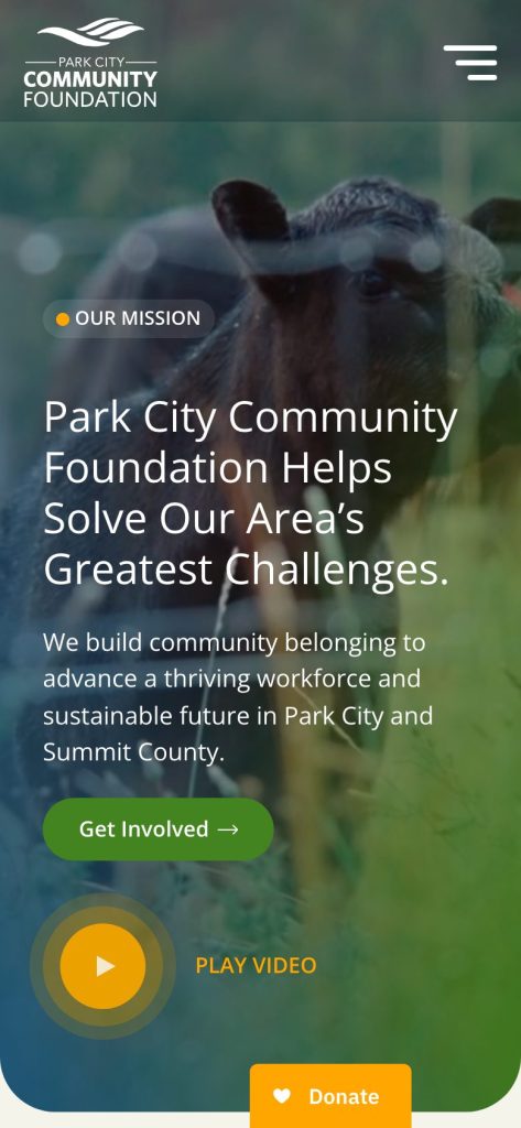 Park City Community Foundation mobile